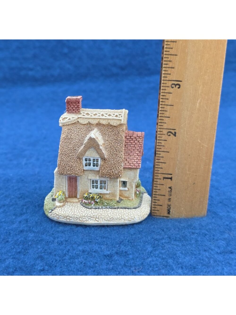 Lilliput Lane Cherry Cottage Vintage House Figurine 1990 England Countryside - Picture 6 of 6